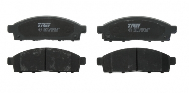 Купить GDB3435 TRW Тормозные колодки передние Pajero Sport (1, 2) (2.4, 2.5, 3.0, 3.2) без датчика износа